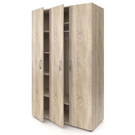 Шкаф для одежды комбинированный (дуб сонома, 1200х520х1950 мм)