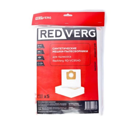 Мешок-пылесборник синтетический RedVerg RD-VC9540