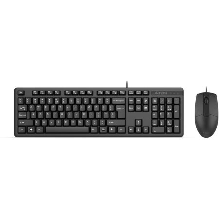 Комплект проводной клавиатура и мышь A4Tech KK-3330 (KK-3330 USB  (BLACK))