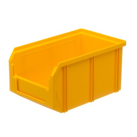 Ящик (лоток) универсальный полипропиленовый Стелла-техник 234х149х120 мм  желтый ударопрочный морозостойкий