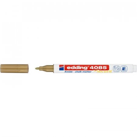 Маркер меловой Edding 4085 золотой 1-2 мм