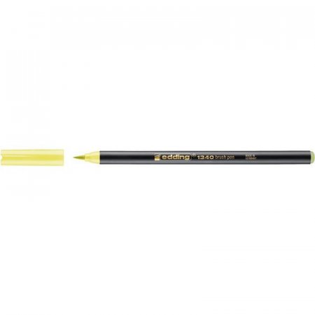 Ручка-кисть Edding 1340/83 светло-желтая (толщина линии 1-4 мм)