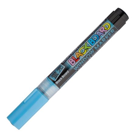 Маркер меловой MunHwa Black Board Marker голубой (толщина линии 3 мм,  круглый наконечник)