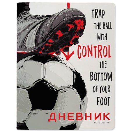 Дневник школьный Альт с 1-11 классы Футбол Control