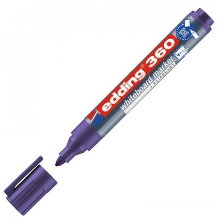 Маркер для досок Edding 360/8 фиолетовый (толщина линии 1,5-3 мм)