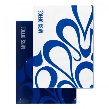 Папка уголок Attache Selection Miss Office А4 пластиковая 200 мкм цвет в  ассортименте (2 штуки в упаковке)