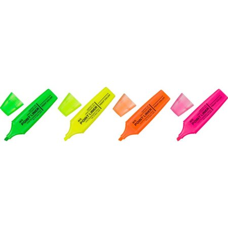 Набор текстовыделителей M&G с ароматизированными чернилами  (толщина линии 1-4.5 мм, 4 цвета)