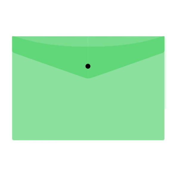 Папка-конверт на кнопке Attache Neon А5 180 мкм (8 штук в упаковке)