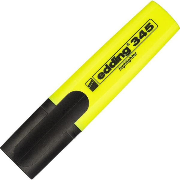 Текстовыделитель Edding E-345/5 желтый (толщина линии 1-5 мм)