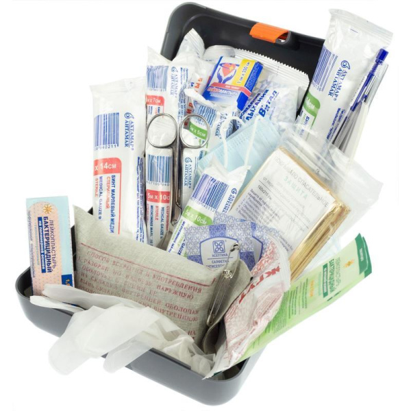 Аптечка первой помощи работникам Виталфарм (по приказу №169н, пластиковый чемодан)