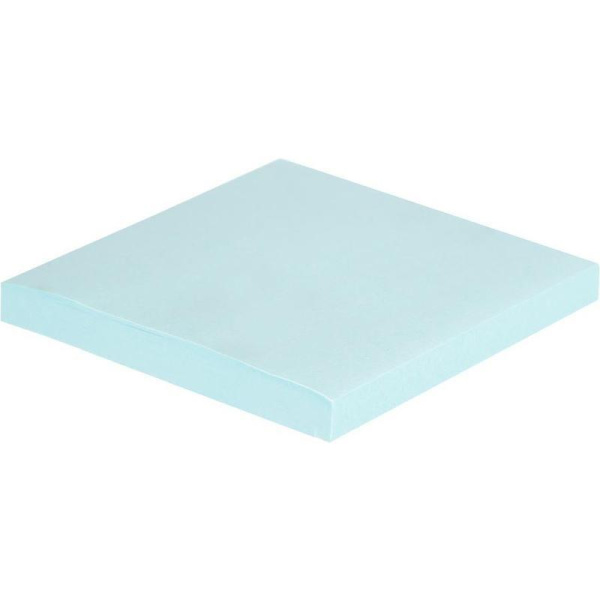 Стикеры Attache Bright colours 76х76 мм пастельные голубые (1 блок, 100  листов)
