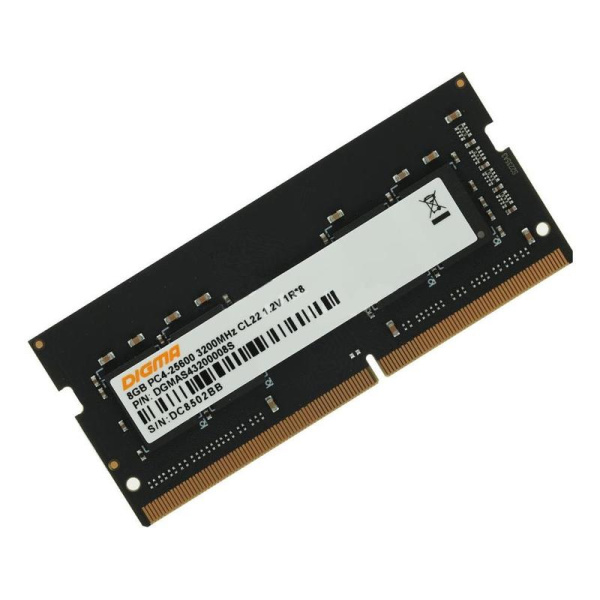 Оперативная память Digma 8 ГБ DGMAS43200008S (SO-DIMM DDR4)