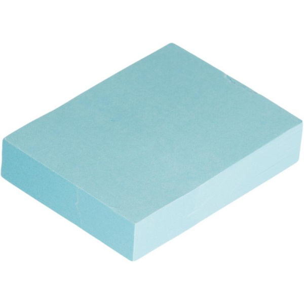 Стикеры Attache Economy 38x51 мм пастельный синий (1 блок, 100 листов)