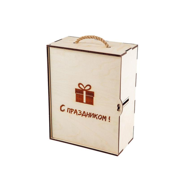 Подарочная продуктовая корзина Азбука Праздника Морозный вечер 2.9 кг