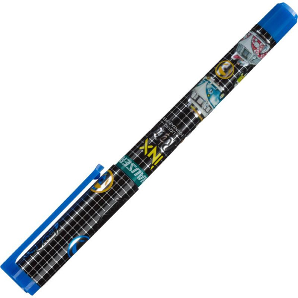 Ручка перьевая Hauser Inx Retro синяя (пластик)