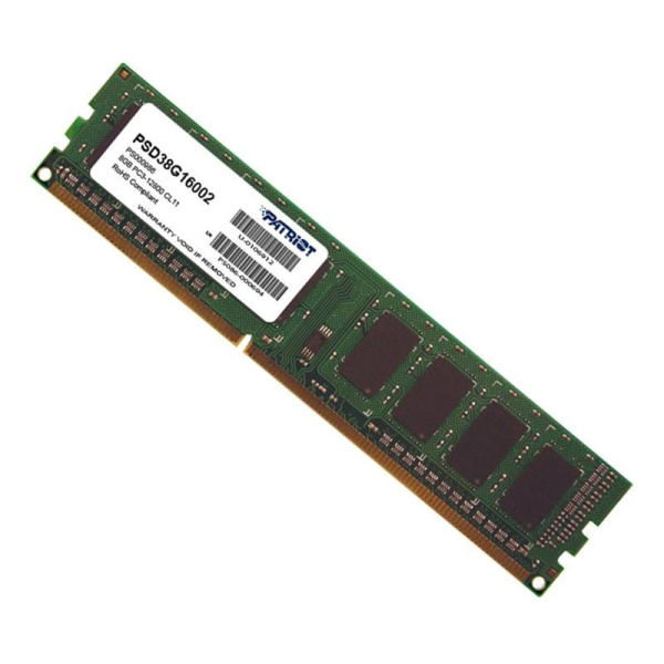 Оперативная память Patriot 8 ГБ PSD38G16002 (DIMM DDR3)