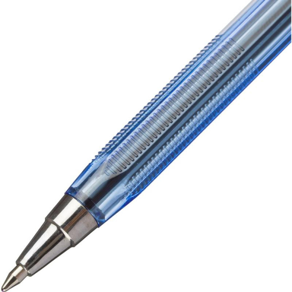 Ручка шариковая на подставке M&G цвет чернил синий с пружиной   (толщина линии 0.5 мм)