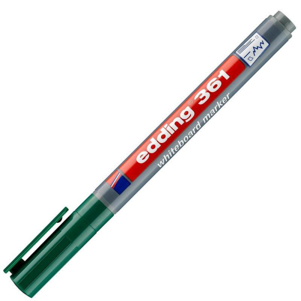 Маркер для досок Edding 361/4 зеленый (толщина линии 1 мм)