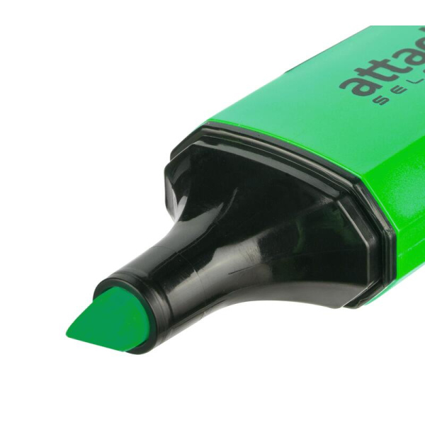 Текстовыделитель Attache Selection Neon Dash зеленый (толщина линии 1-5  мм)