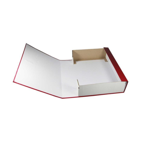 Папка архивная на 2-х завязках Attache Economy А4 120 мм (220x310 мм)  переплетный картон до 1200 листов бордовая