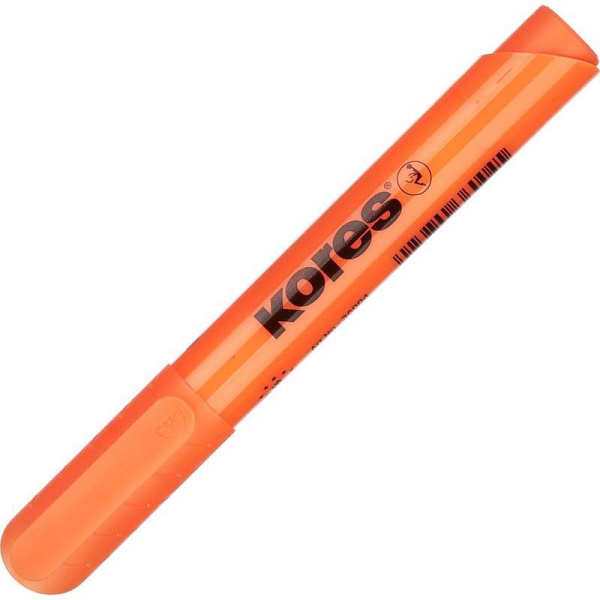 Текстовыделитель Kores оранжевый (толщина линии 1-4 мм)