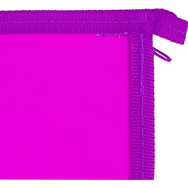 Папка-портфель пластиковая Attache Neon А4+ розовая (340x40х245 мм, 1  отделение)