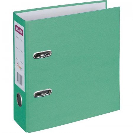 Папка-регистратор Attache Colored Light формат А5 75 мм зеленая
