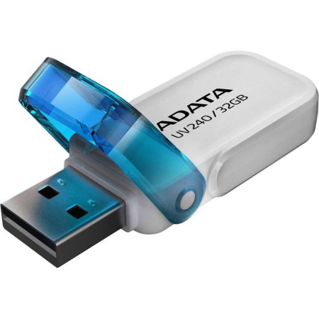 Флешка USB 2.0 32 ГБ Adata UV240 (AUV240-32G-RWH)