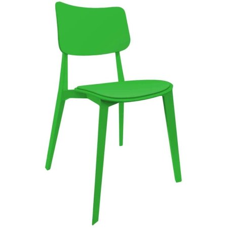 Стул для столовых SHT-S110-P зеленый (пластик)