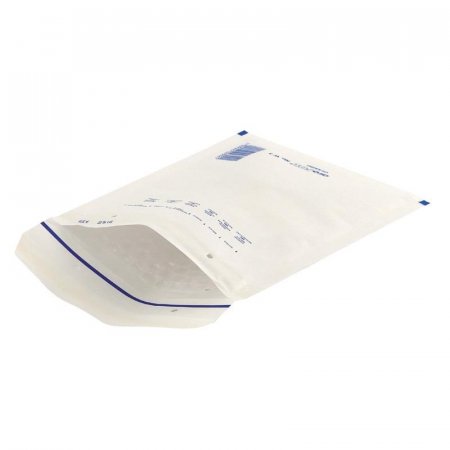 Пакет почтовый с воздушной подушкой Bong из белой бумаги стрип 170x225 мм (100 г/кв.м, 10 штук в упаковке)