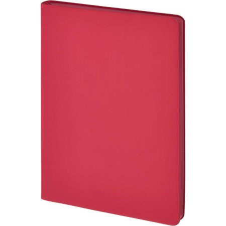 Ежедневник недатированный Attache Soft touch искусственная кожа А5 136 листов розовый (розовый обрез)