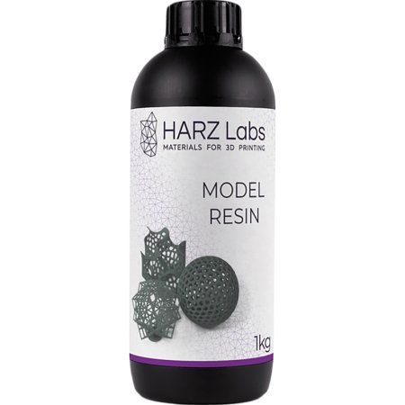 Фотополимер для 3D-принтера HARZ Labs Model Resin серый 0,94 л