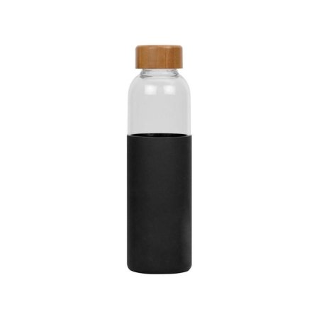Бутылка для воды в силиконовом чехле Refine 550 мл прозрачная