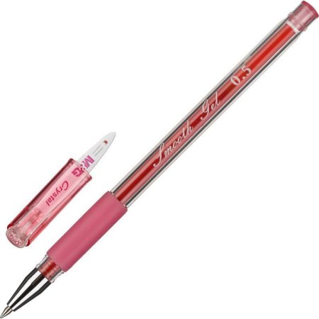 Ручка гелевая неавтоматическая M&G красная (толщина линии 0.35 мм)