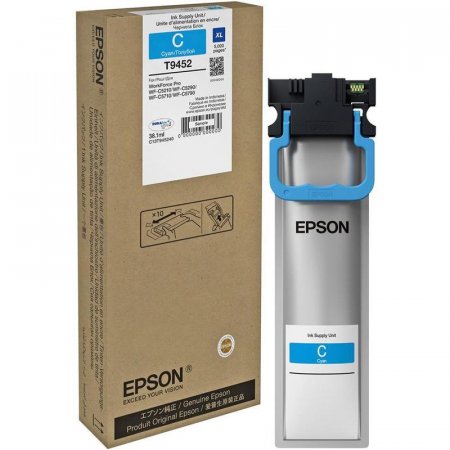 Контейнер с чернилами Epson C13T945240 голубой оригинальный