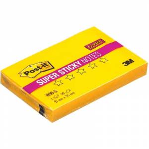 Блок-кубик Post-it Super Sticky 656-S, 76х51 желтый,90л