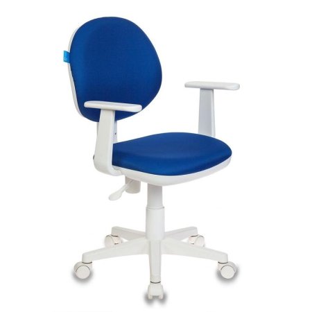 Кресло детское Бюрократ CH-W356 синее (ткань, пластик )