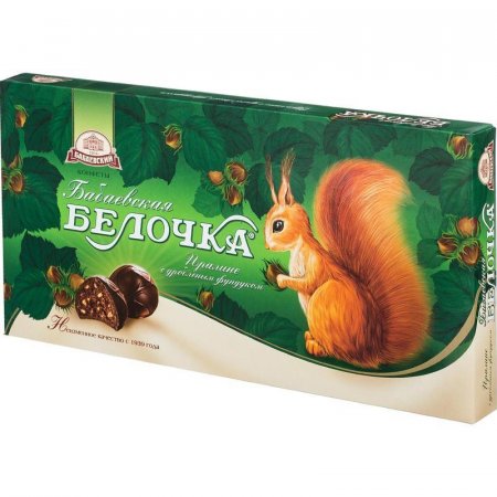 Шоколадные конфеты Бабаевская белочка 400 г