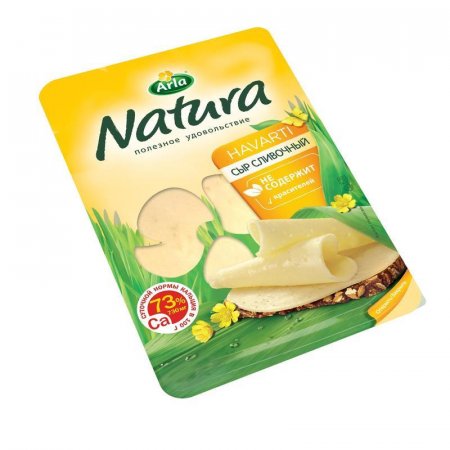Сыр Arla Natura Havarti 45% 150 г (нарезка)