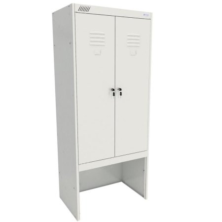 Шкаф для одежды металлический ШРК 22-800 ВСК 2 отделения