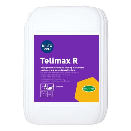Средство для машинной и ручной мойки от сильных загрязнений Kiilto  Telimax R  10 л (концентрат)