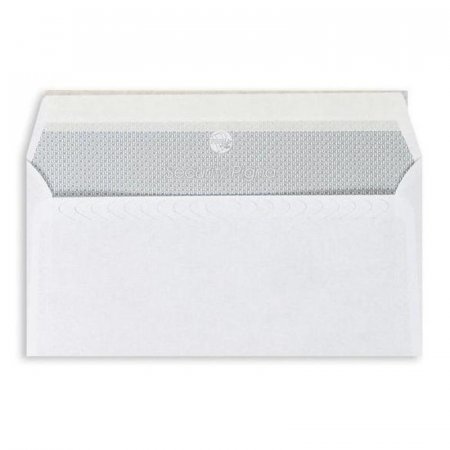 Конверт почтовый Garantpost E65 (110x220 мм) белый удаляемая лента (1000 штук в упаковке)