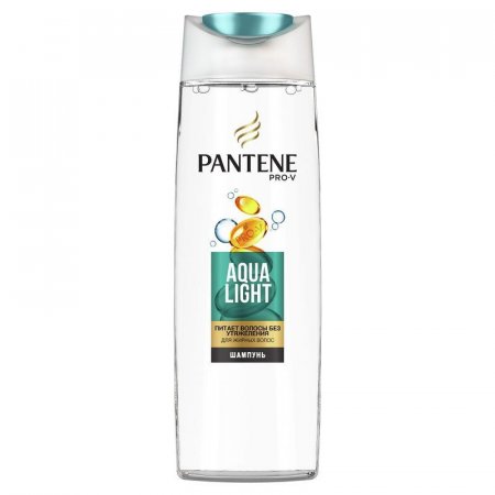 Шампунь Pantene Aqua Light Легкий питательный для тонких жирных волос 400 мл
