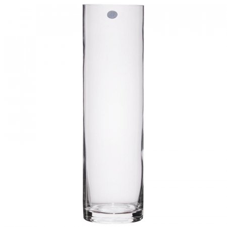 Ваза Цилиндр стекло прозрачная высота изделия 35 см