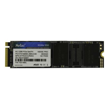 SSD накопитель Netac N930E Pro 256 ГБ (NT01N930E-256G-E4X)