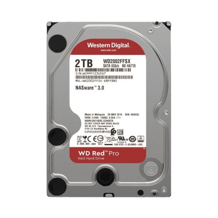 Жесткий диск Western Digital Red Pro 2 ТБ (WD2002FFSX)