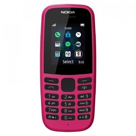 Мобильный телефон Nokia 105 DS розовый (16KIGP01A01)