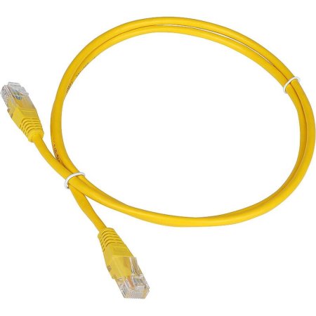 Патч-корд витая пара TWT TWT-45-45-2.0-YL cat 5e 2 м