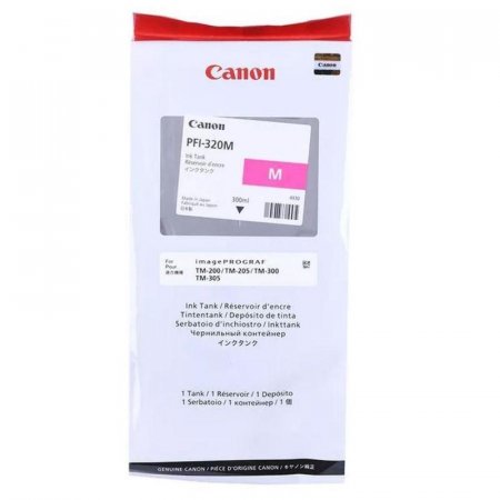 Картридж струйный Canon PFI-320M 2892C001 пурпурный оригинальный