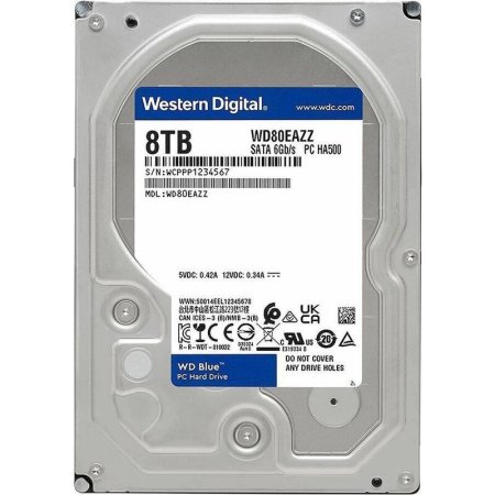 Жесткий диск Western Digital Blue 8 ТБ (WD80EAZZ)
